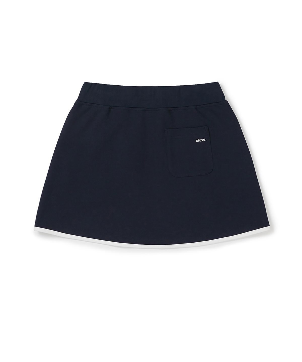 클로브(CLOVE) [26SS clove] Essential Wrap Skirt (Navy)