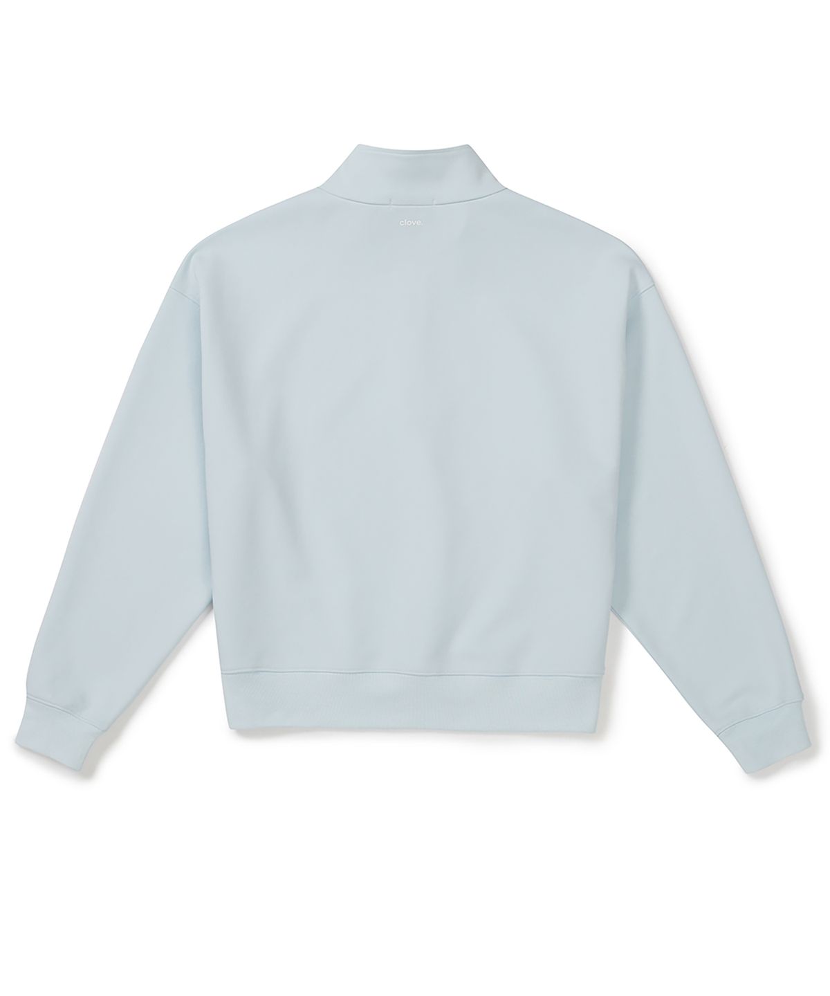클로브(CLOVE) [26SS clove] Essential Half-Zip Sweatshirt (Sky Blue)