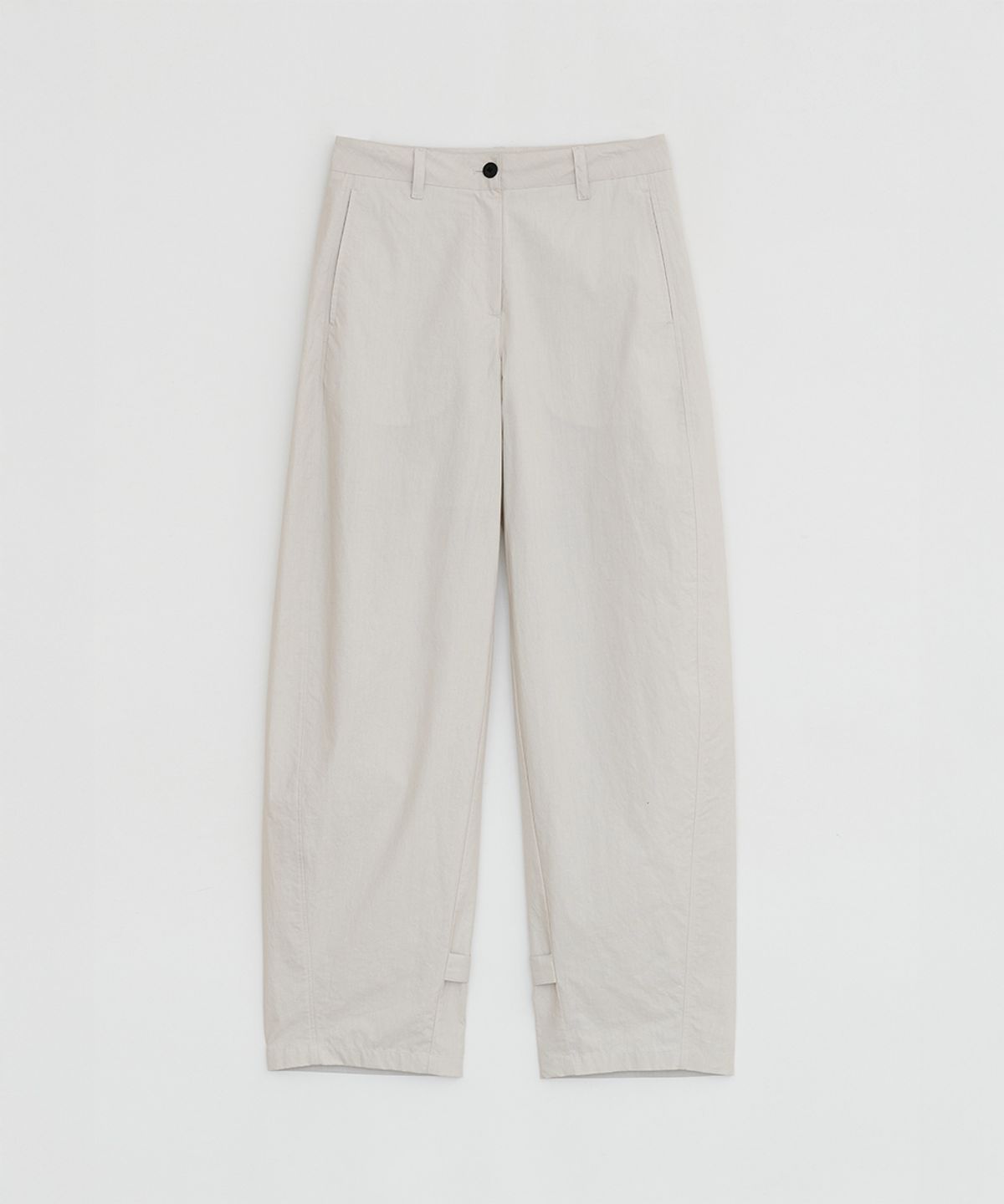로우타이드(LOW TIDE) BUTTON BALLOON PANTS [GREY]