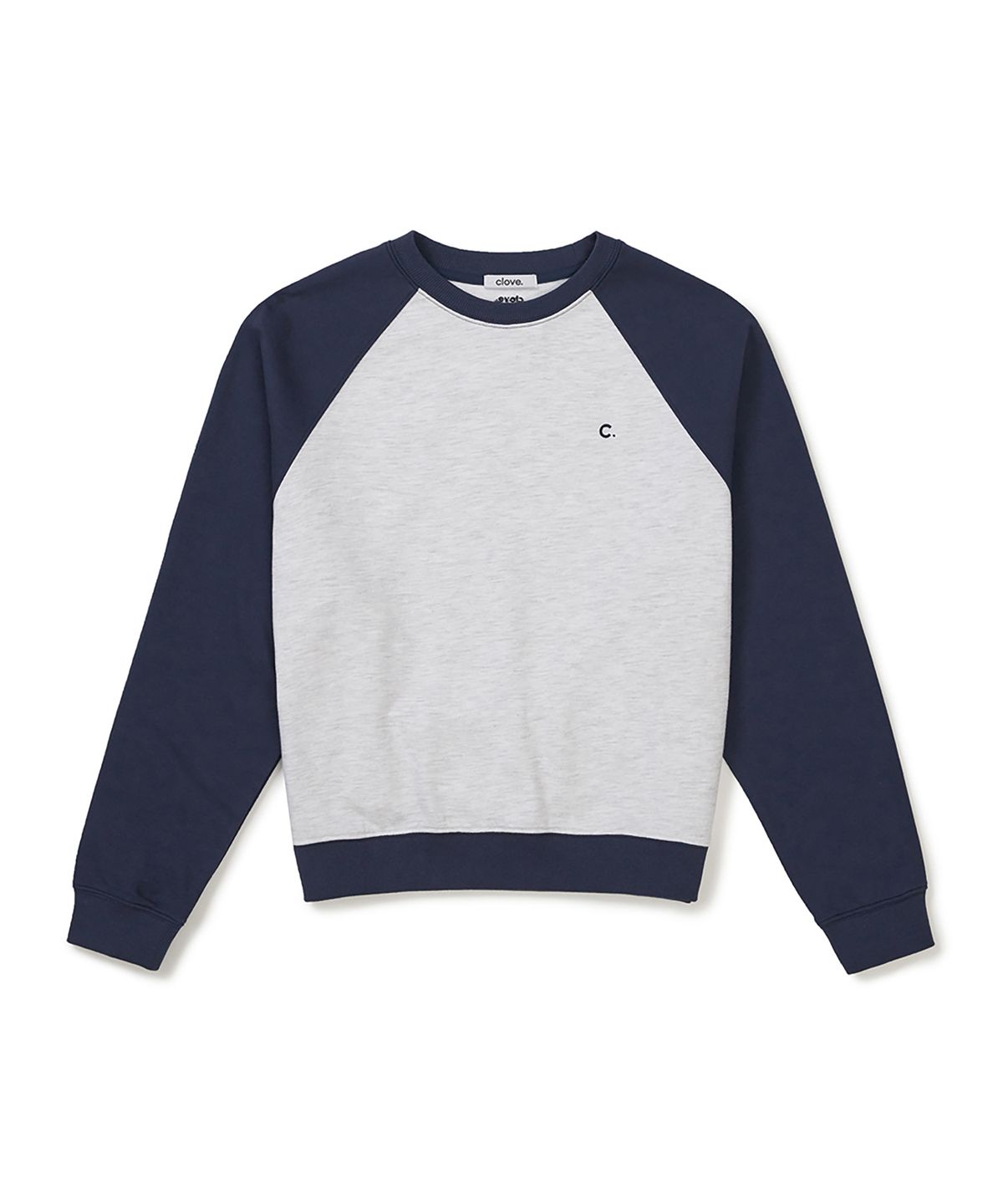 클로브(CLOVE) [26SS clove] Raglan Sweatshirt (Light Grey)