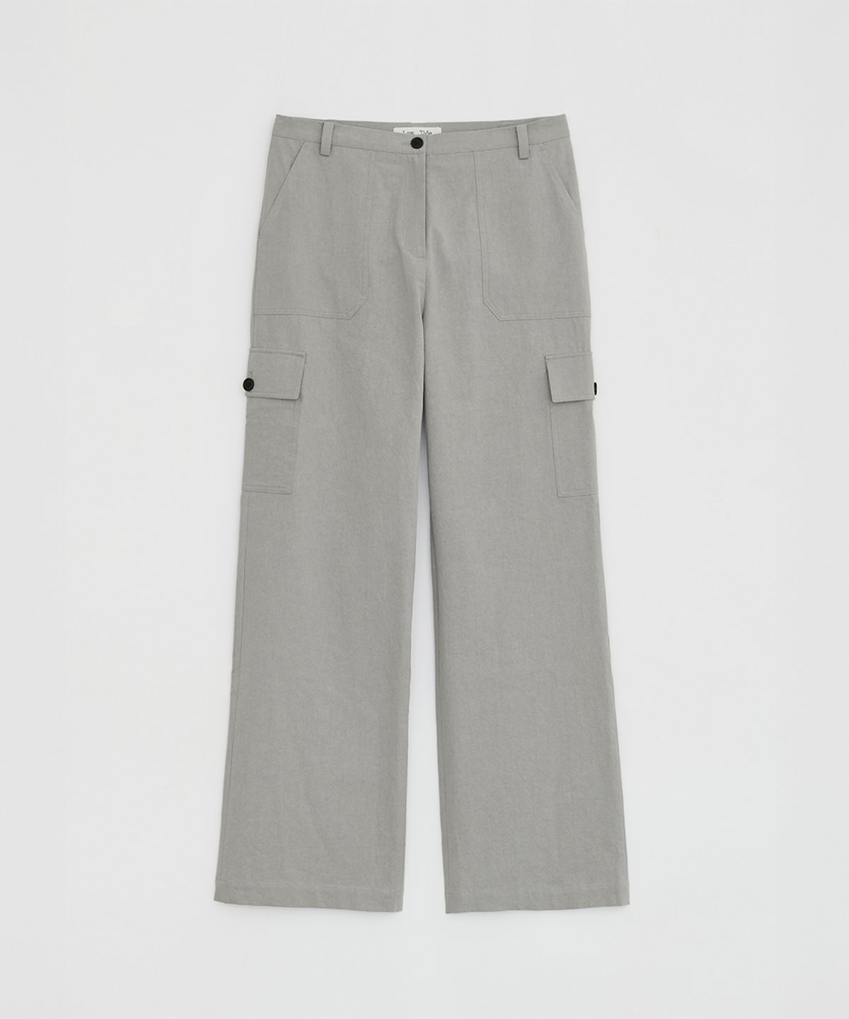 로우타이드(LOW TIDE) COTTON CARGO PANTS [GREY]