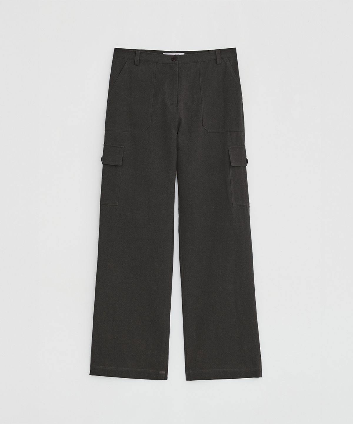 로우타이드(LOW TIDE) COTTON CARGO PANTS [BLACK]