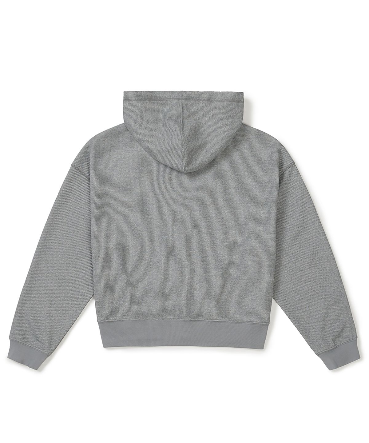 클로브(CLOVE) [26SS clove] Waffle Hoody Zip-up (Grey)