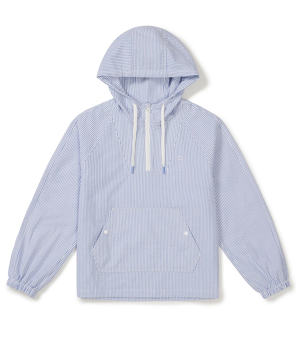 클로브(CLOVE) [26SS clove] Stripe Half-Zip Anorak (Blue)