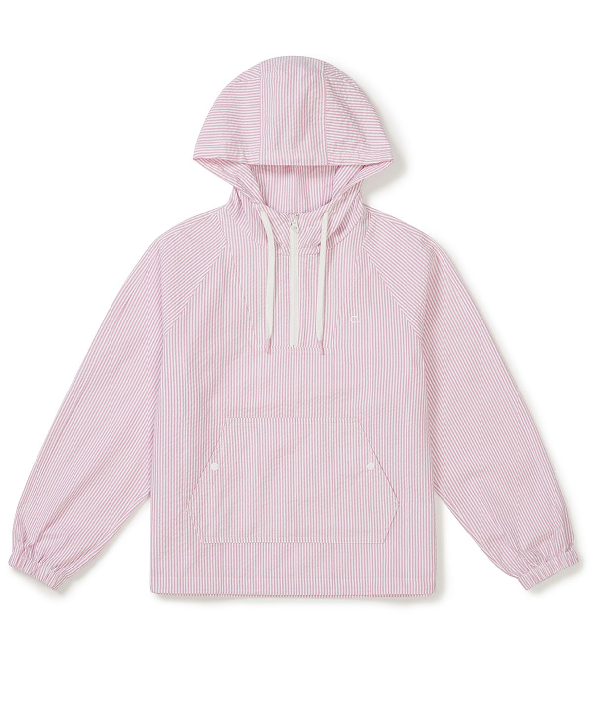 클로브(CLOVE) [26SS clove] Stripe Half-Zip Anorak (Pink)