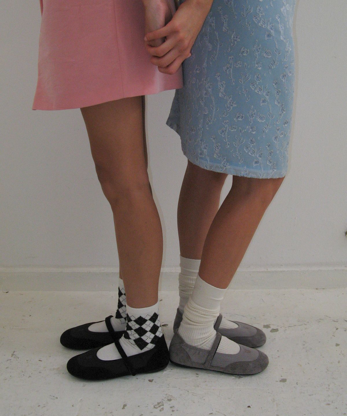 포기무디(FOGGY MOODY) Twins 0041. Symbol Mary-Jane Flats - 3colors