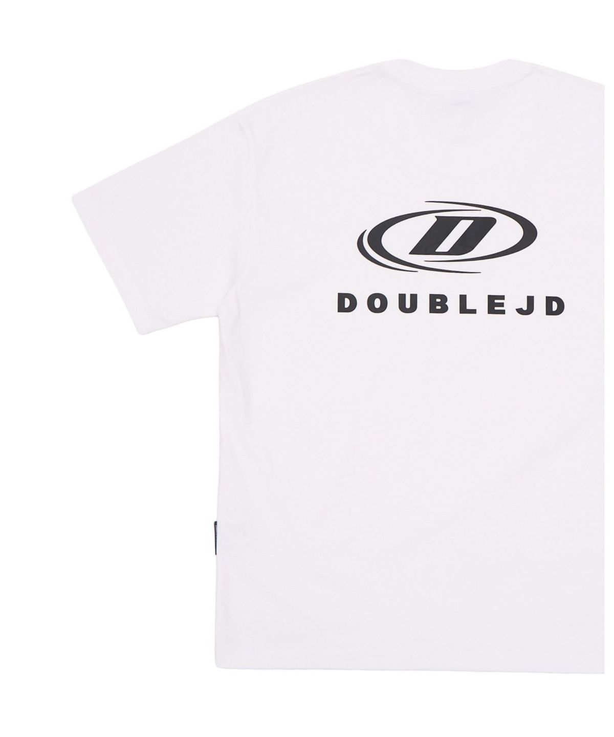 더블제이디(DOUBLE JD) D 실리콘 로고 반팔 티셔츠