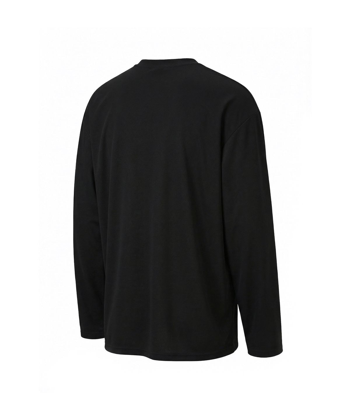 블랙몬스터핏(BLACK MONSTER FIT) 쿨 매쉬 럭비 오버핏 저지 롱슬리브 (BLACK) / BM260128