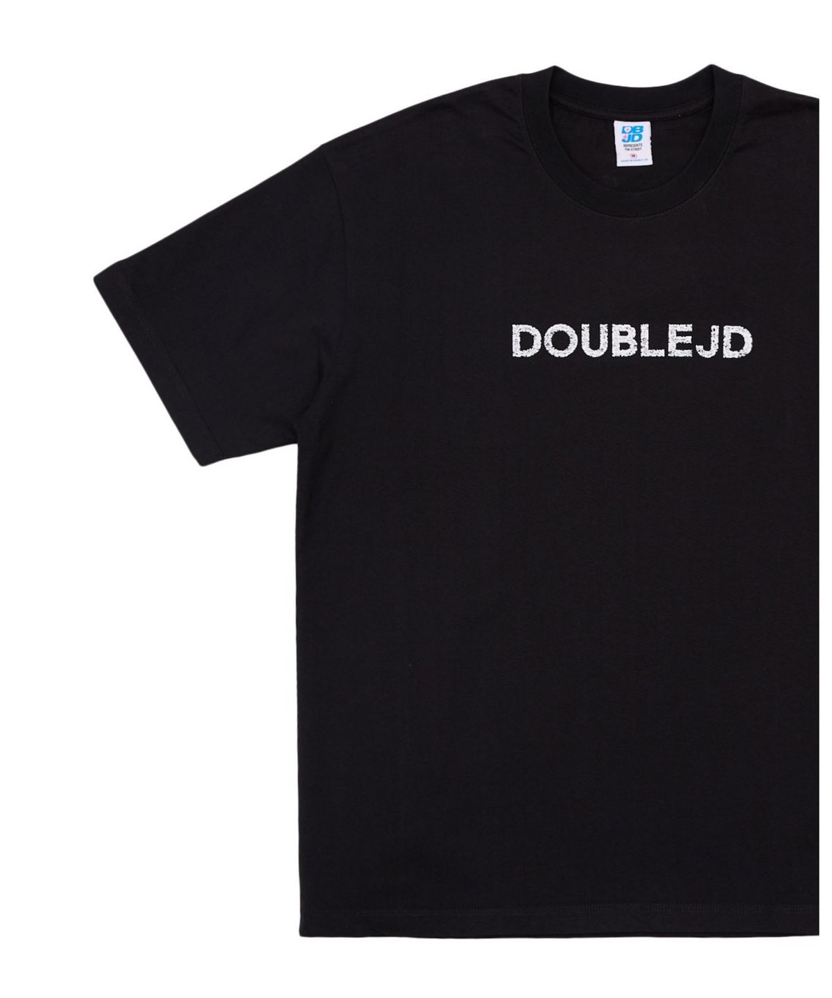 더블제이디(DOUBLE JD) 탱글 레터링 반팔 티셔츠