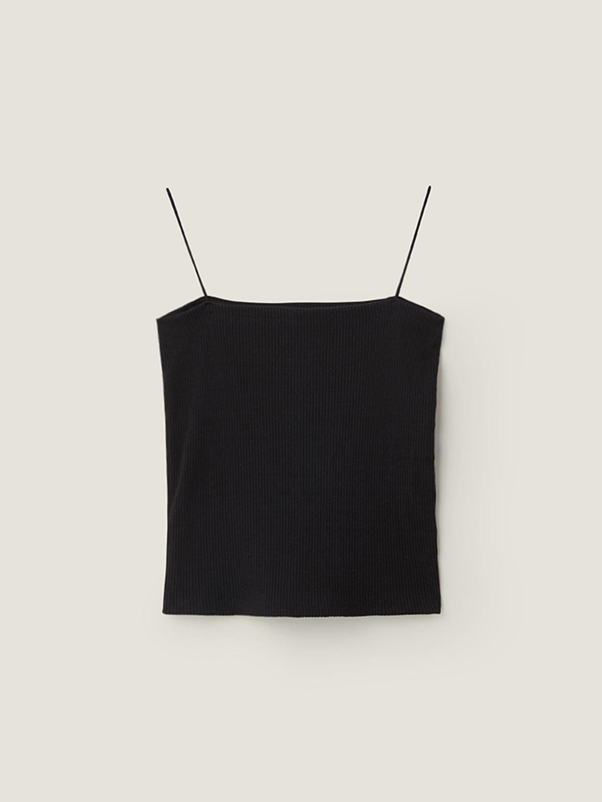 비뮤즈맨션(BEMUSE MANSION) Inner sleeveless top - Black