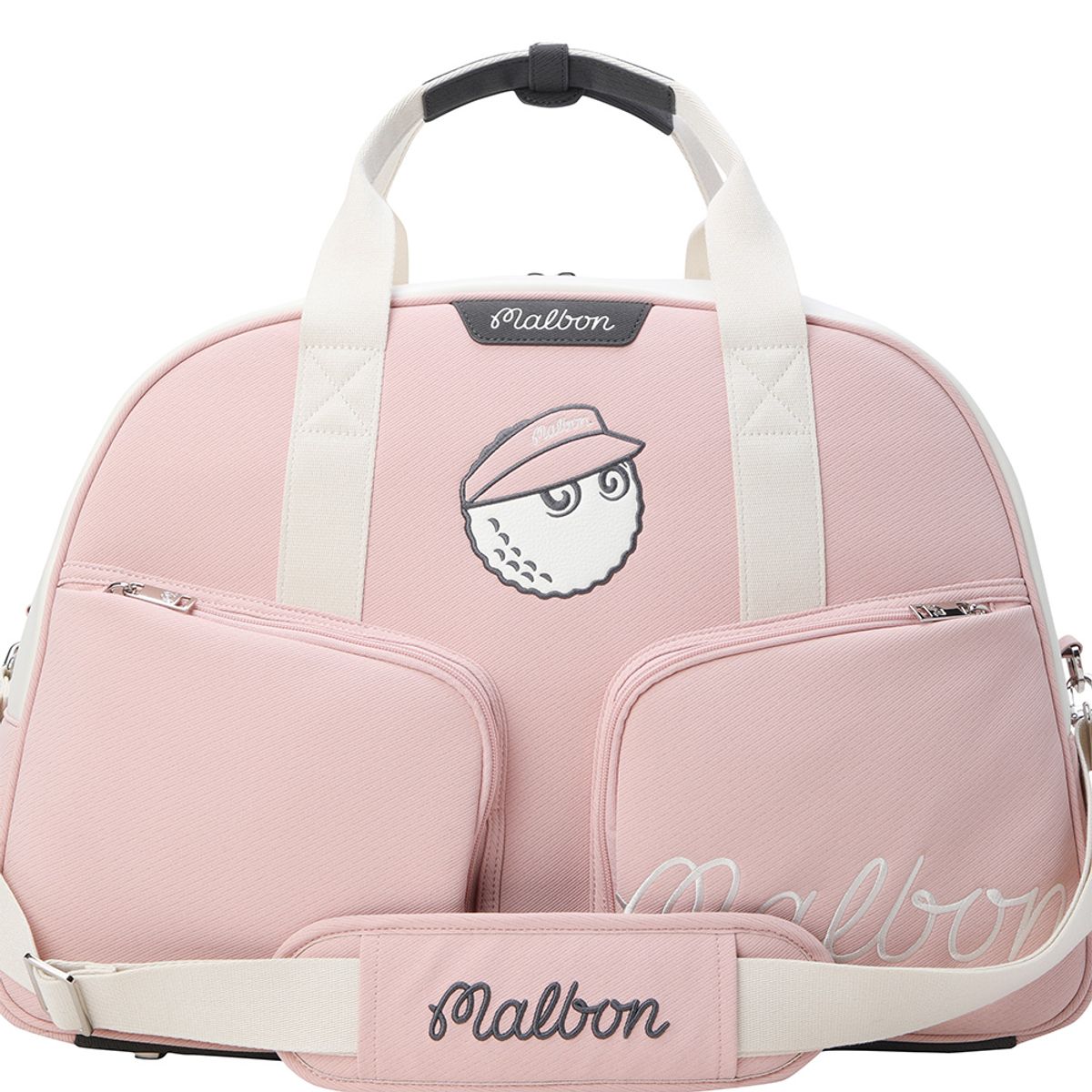 말본 골프(MALBON GOLF) 클래식 리저브 보스턴백 PINK