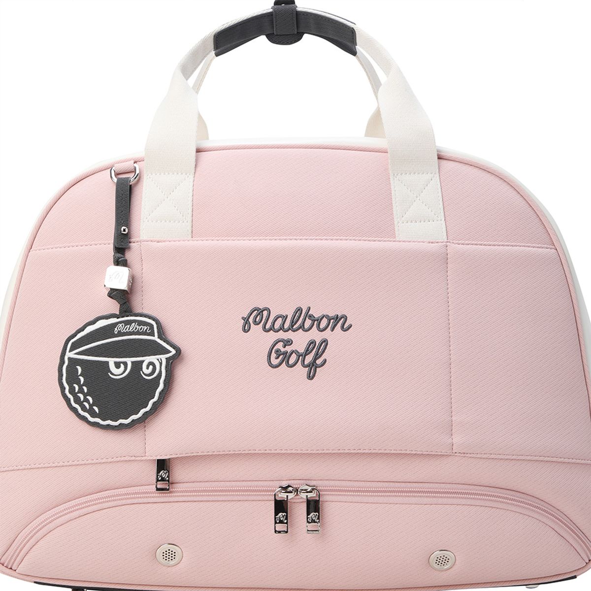 말본 골프(MALBON GOLF) 클래식 리저브 보스턴백 PINK