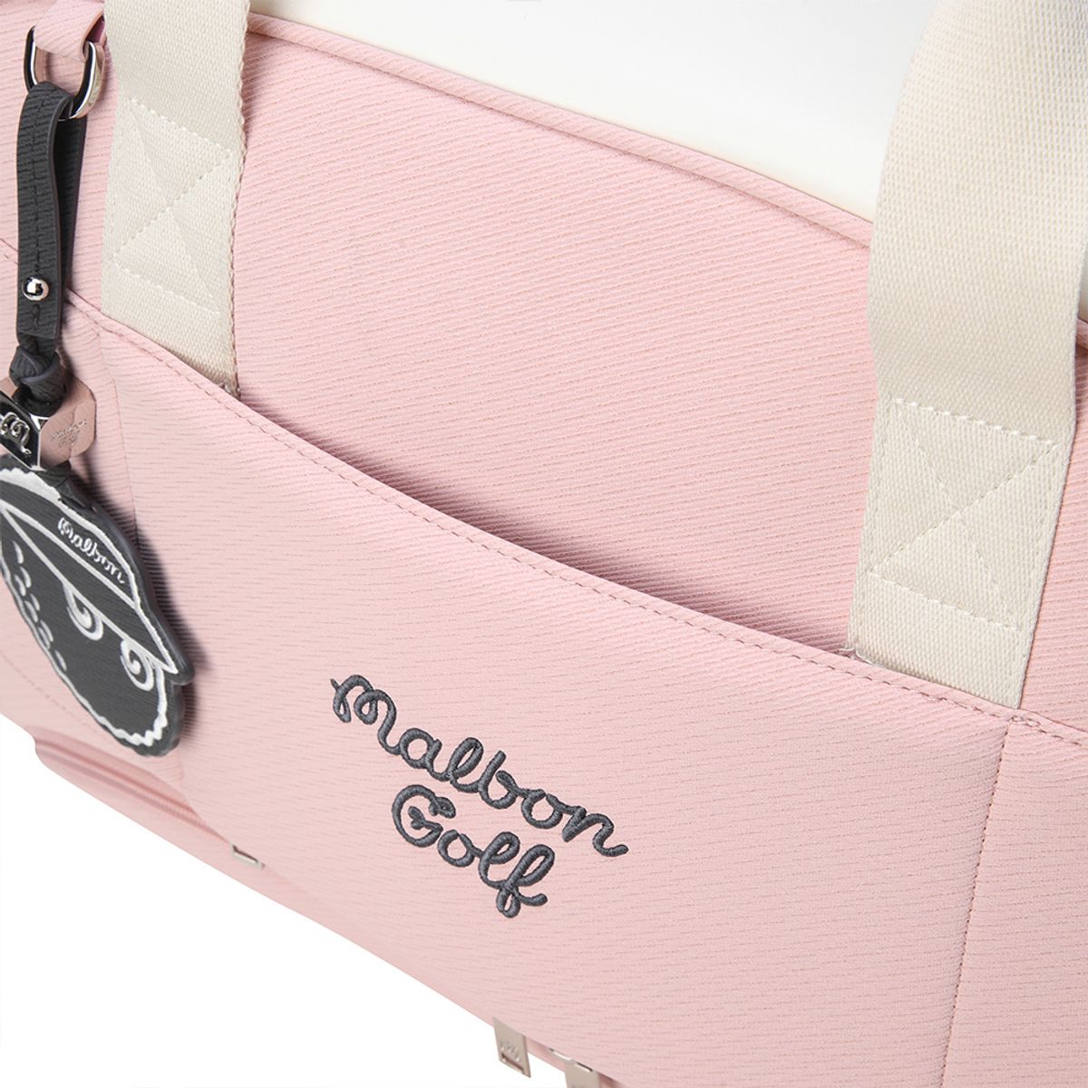말본 골프(MALBON GOLF) 클래식 리저브 보스턴백 PINK