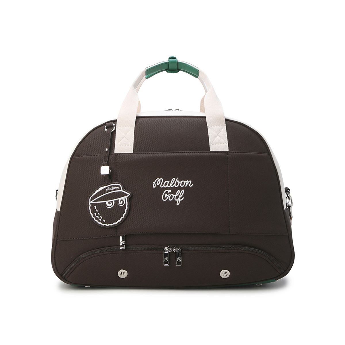 말본 골프(MALBON GOLF) 클래식 리저브 보스턴백 BROWN