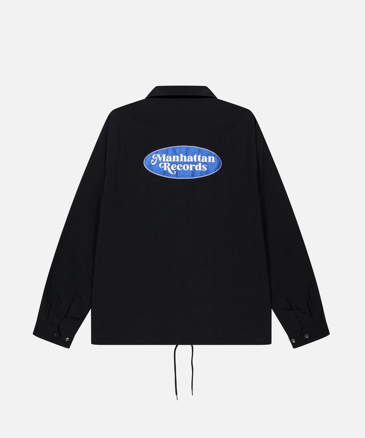 맨하탄레코즈(MANHATTAN RECORDS) MR Team Coach Jacket - Black