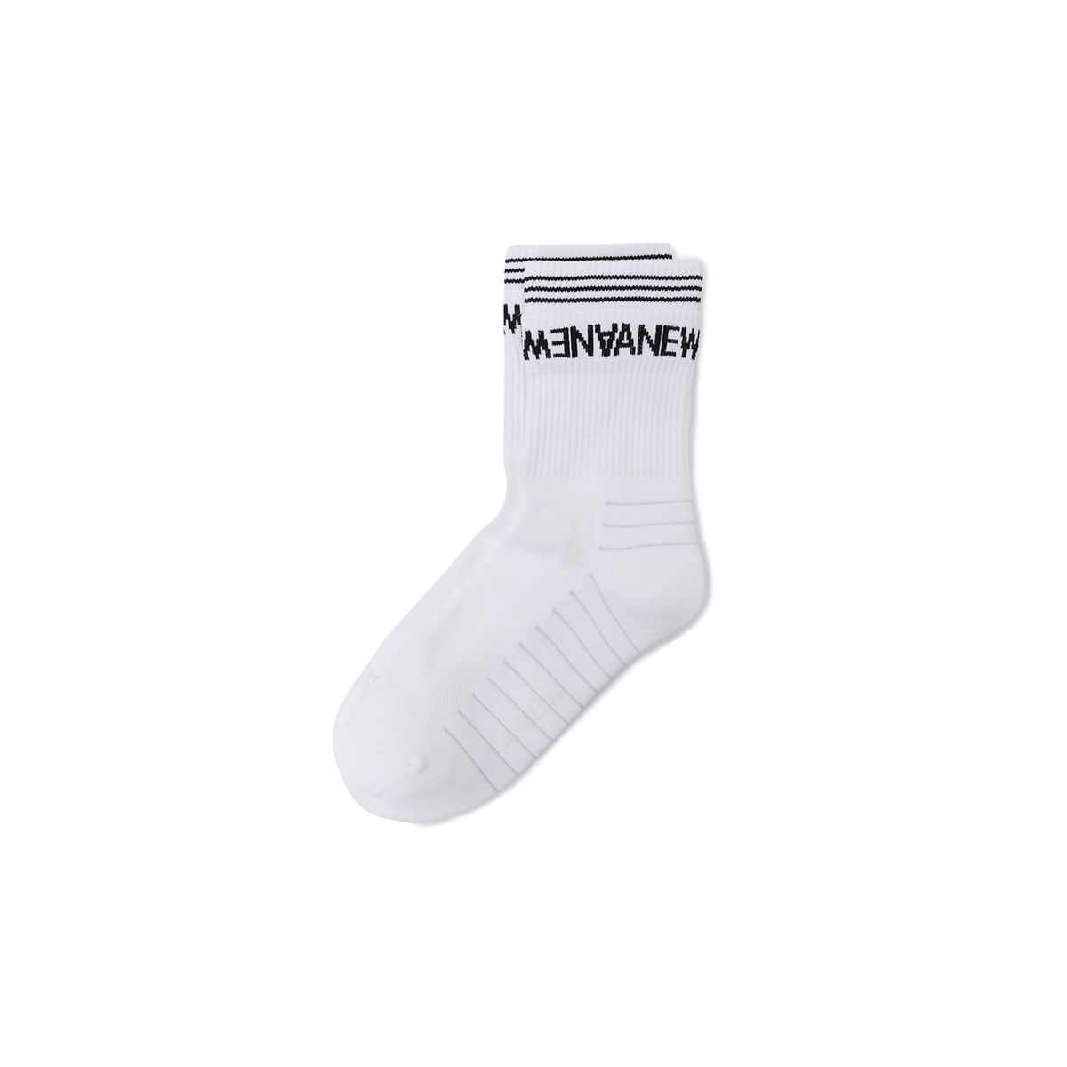 어뉴골프(ANEW GOLF) MEN ESSENTIAL MIDDLE SOCKS_WH