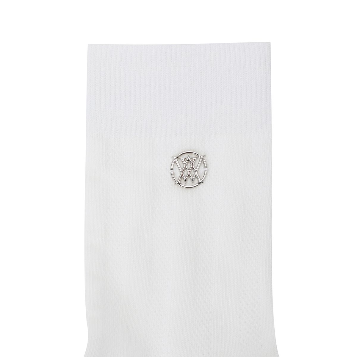 어뉴골프(ANEW GOLF) WOMEN COLOR POP MIDDLE SOCKS_WH