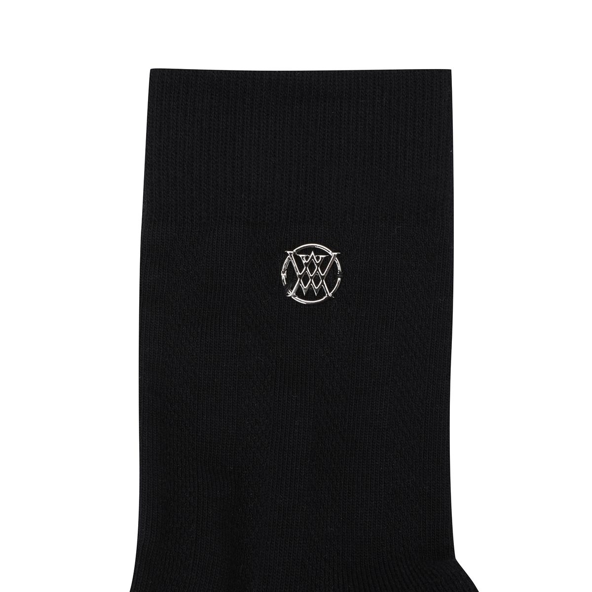 어뉴골프(ANEW GOLF) WOMEN COLOR POP MIDDLE SOCKS_BK