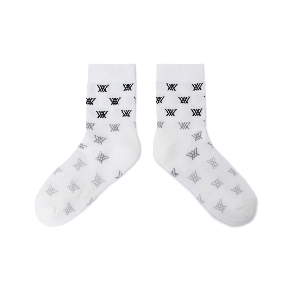 어뉴골프(ANEW GOLF) WOMEN GRADATION SOCKS_WH