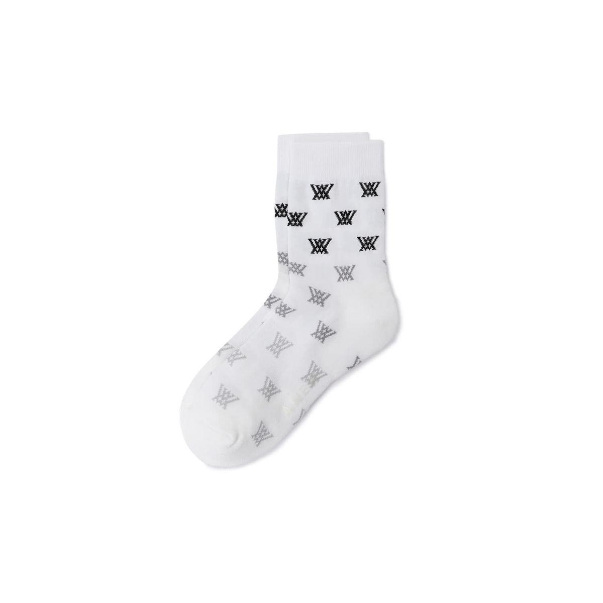 어뉴골프(ANEW GOLF) WOMEN GRADATION SOCKS_WH