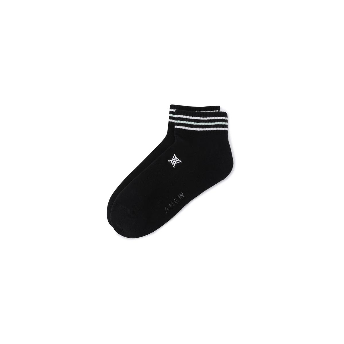 어뉴골프(ANEW GOLF) WOMEN SNEAKERS SOCKS_BK