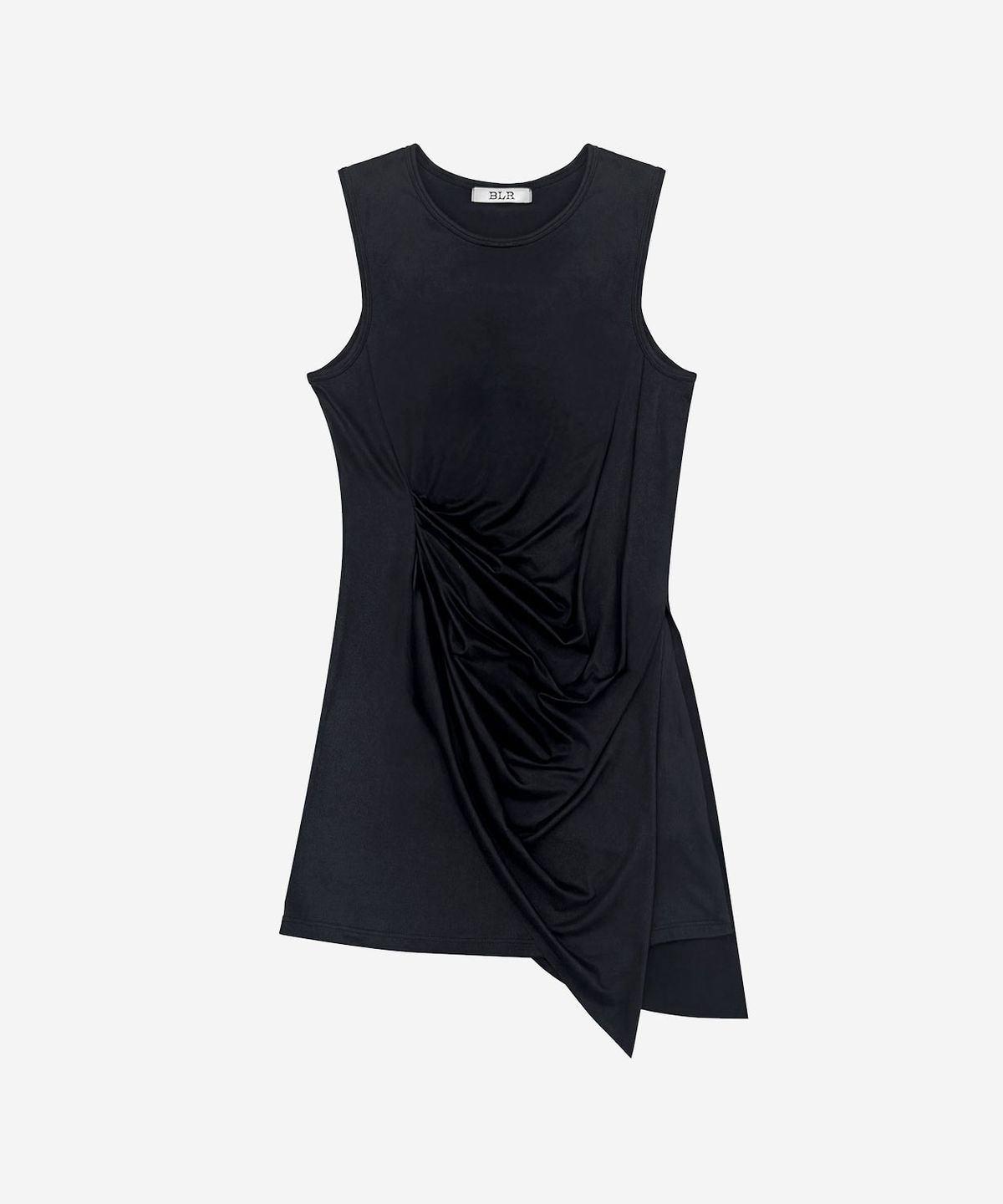 비엘알(BLR) Soft Draping Sleeveless Black