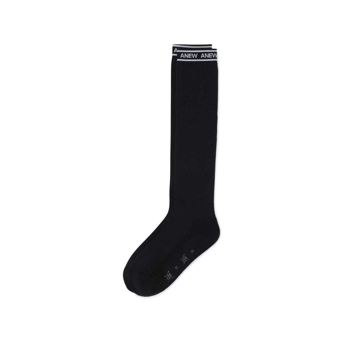 어뉴골프(ANEW GOLF) WOMEN AQUA MESH KNEE SOCKS_BK