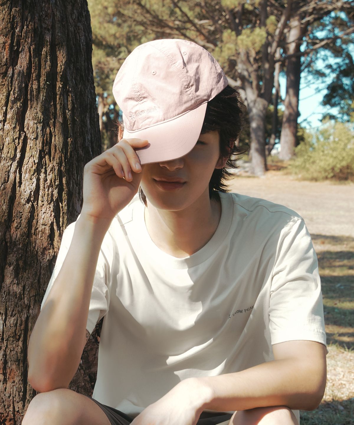 스노우피크 어패럴(SNOWPEAK APPAREL) 에코 타슬란 볼캡 (S26ZUFBC70) Deep Pink