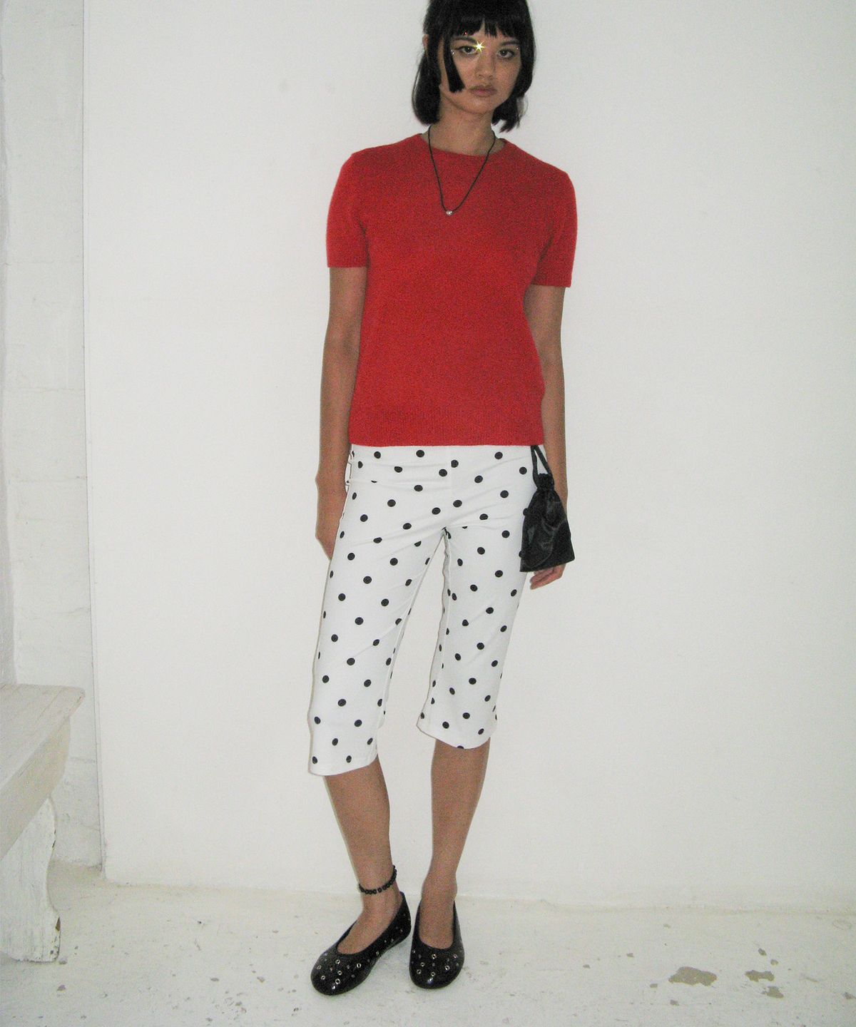 포기무디(FOGGY MOODY) Me 0044. Eyelet Mesh Flat Shoes - 3colors