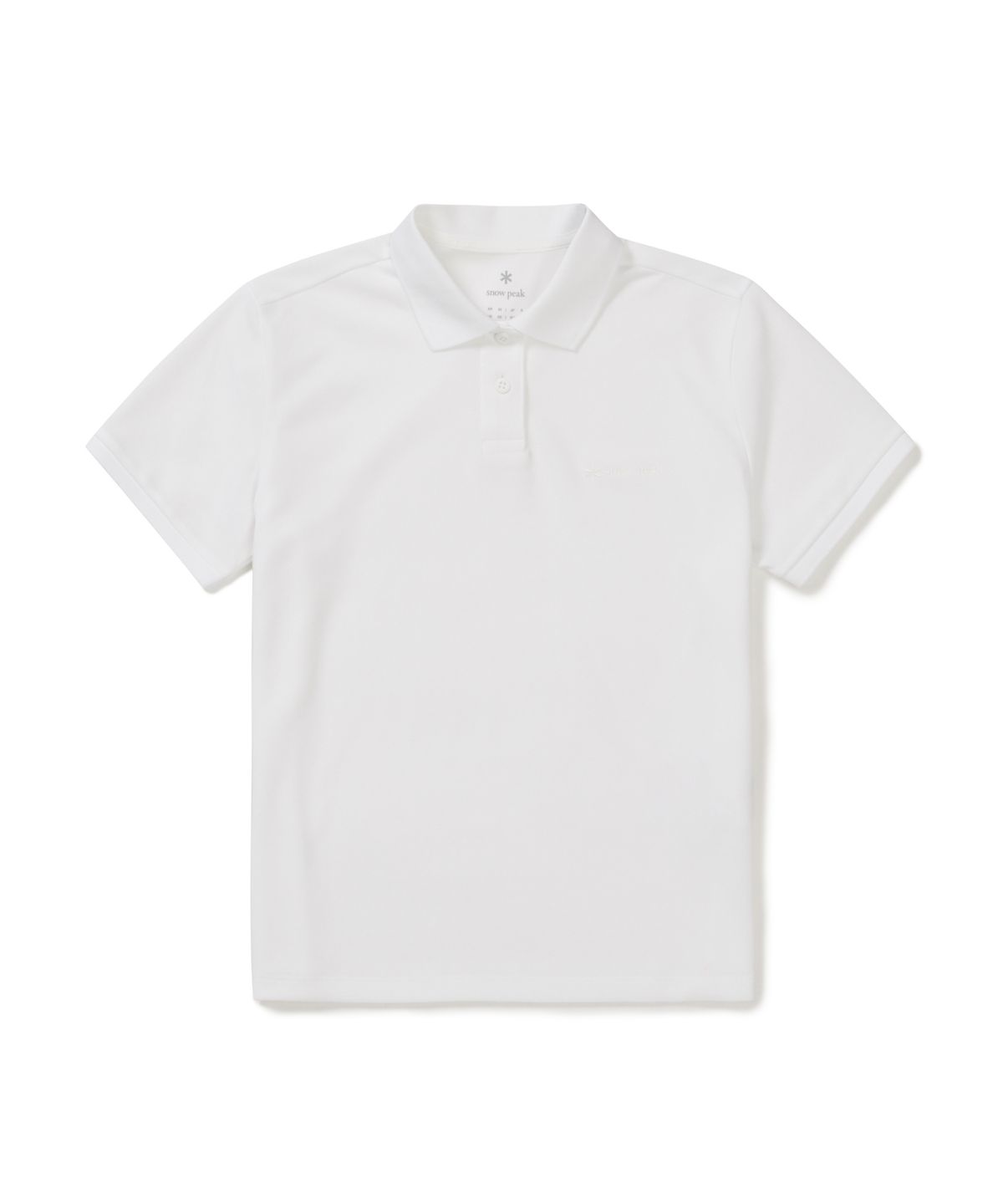 스노우피크 어패럴(SNOWPEAK APPAREL) 피케 여성 베이직 폴로 티셔츠 (S26MWFPS67) White