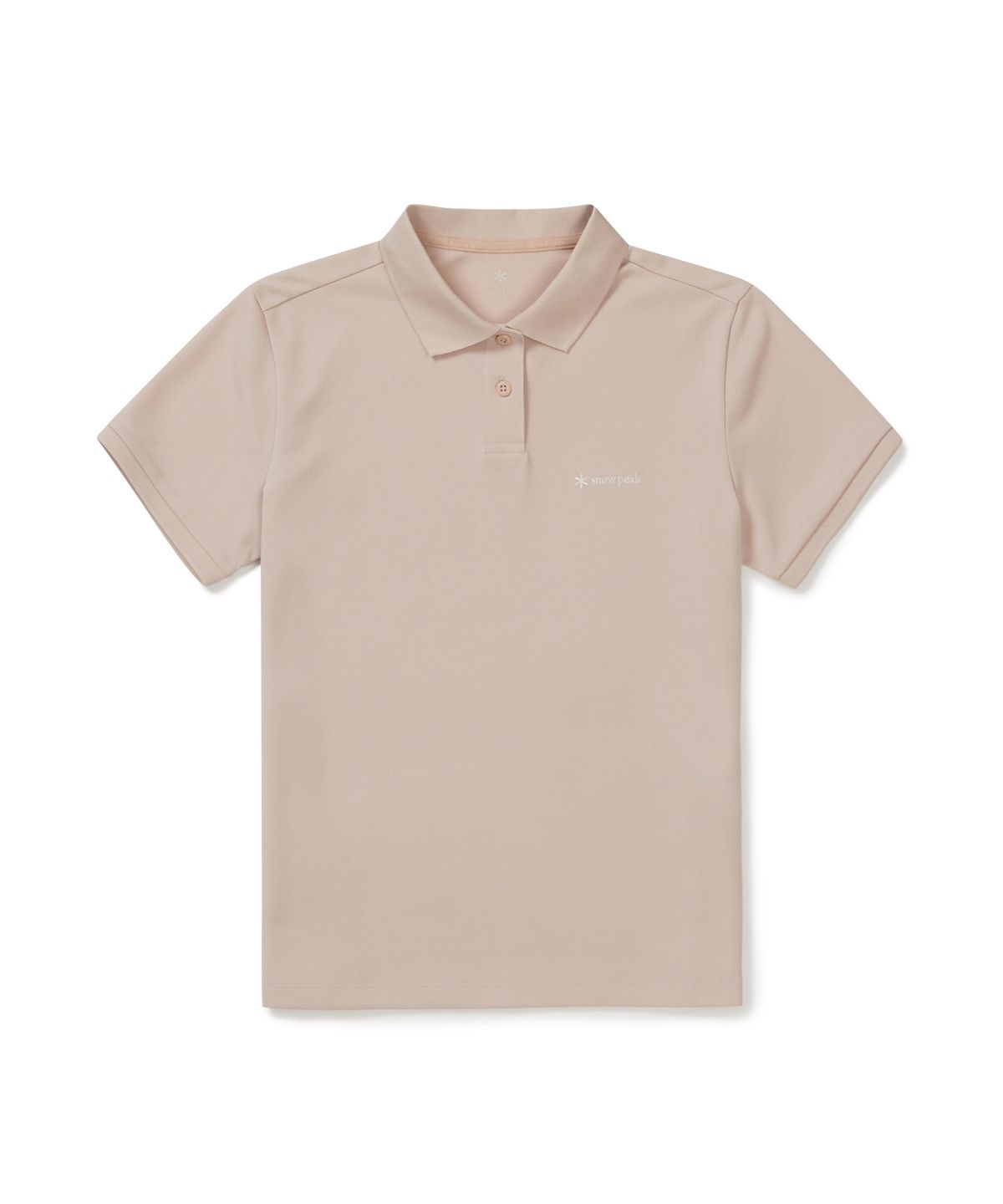스노우피크 어패럴(SNOWPEAK APPAREL) 피케 여성 베이직 폴로 티셔츠 (S26MWFPS67) Salmon