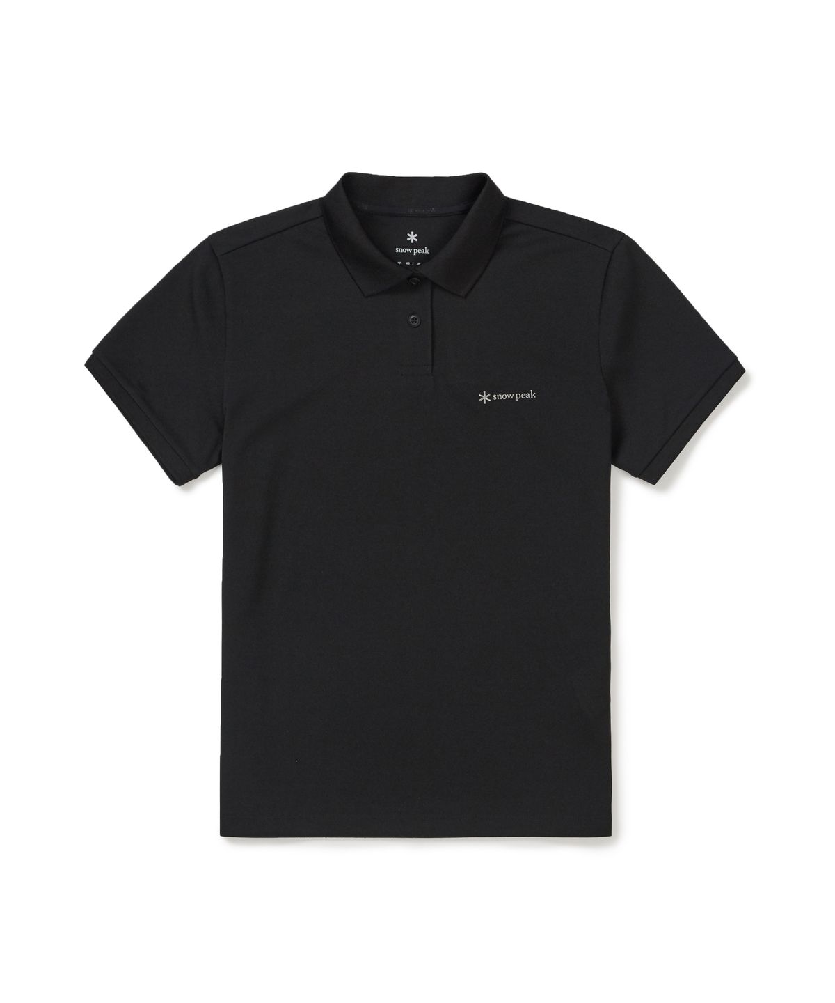 스노우피크 어패럴(SNOWPEAK APPAREL) 피케 여성 베이직 폴로 티셔츠 (S26MWFPS67) Black