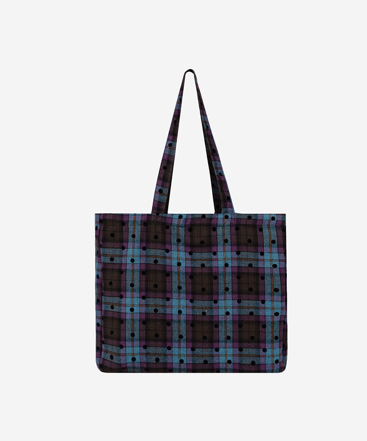 베이컨트 아카이브(VACANT ARCHIVE) WORKSHOP DOTS ECO BAG PURPLE