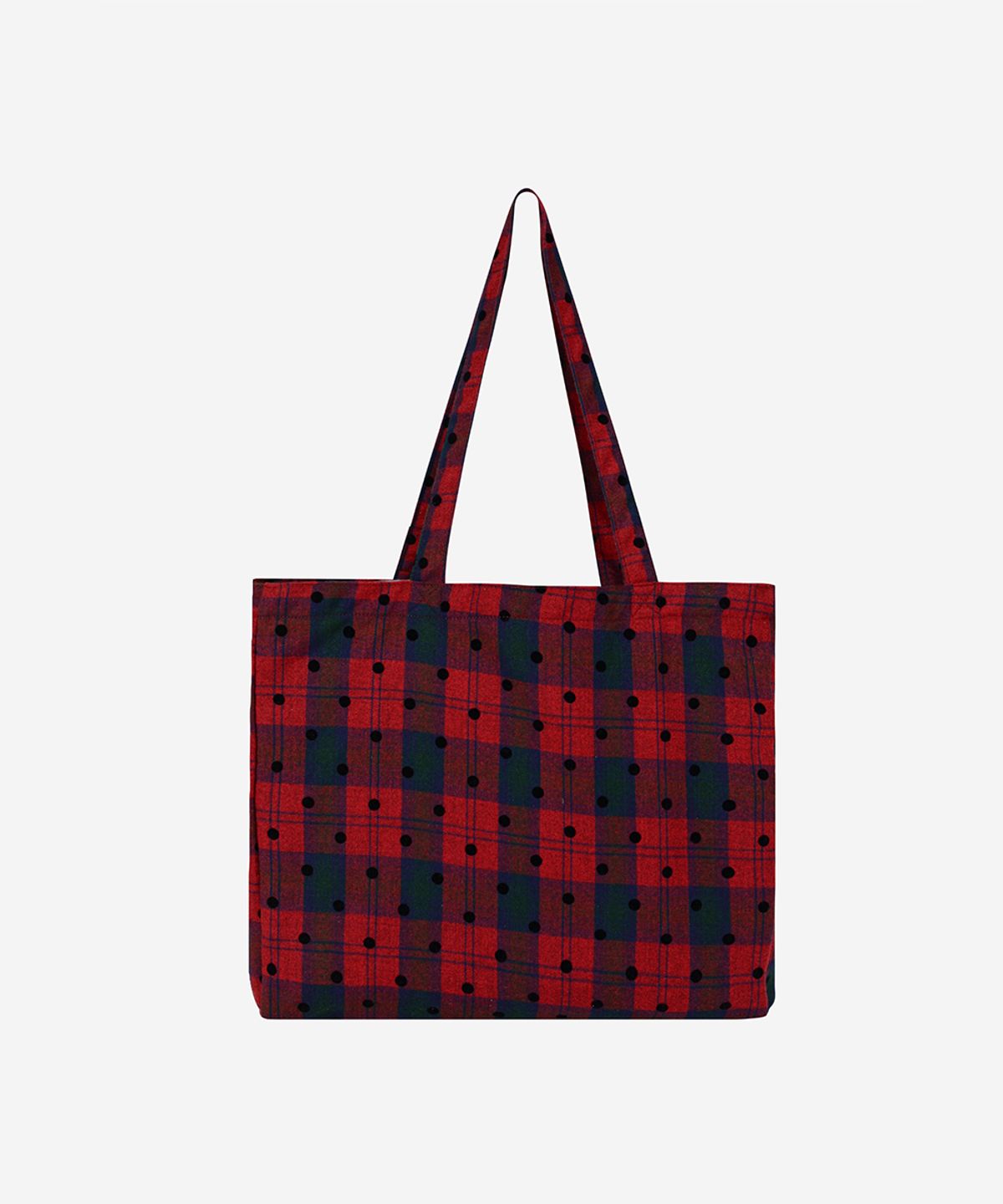 베이컨트 아카이브(VACANT ARCHIVE) WORKSHOP DOTS ECO BAG RED