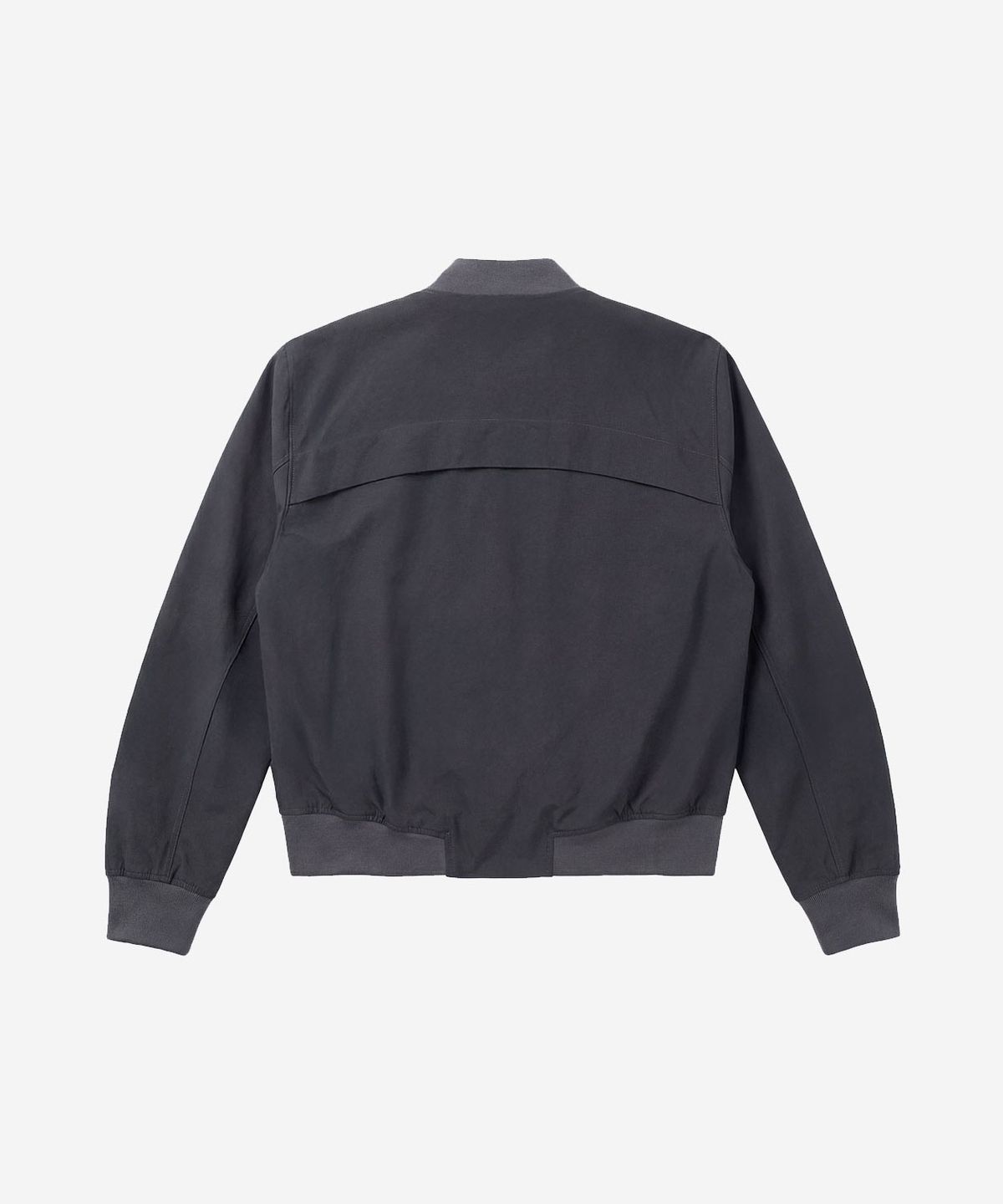 비엘알(BLR) Curved Line Flight Jacket Charcoal