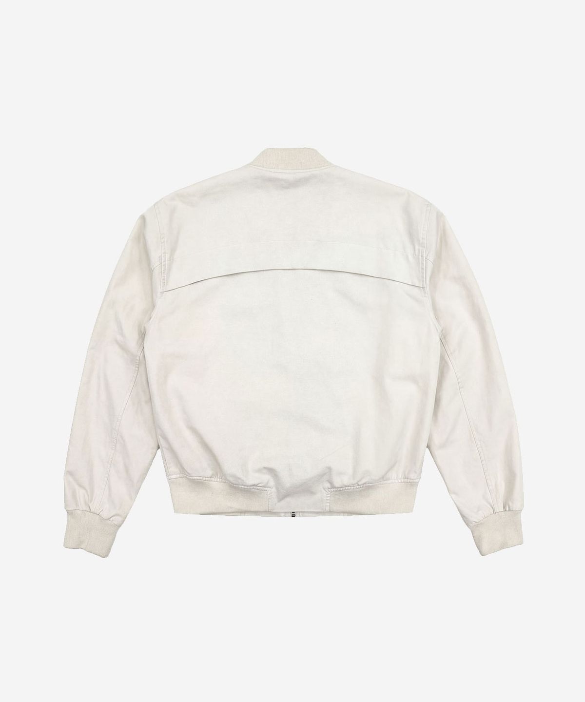 비엘알(BLR) Curved Line Flight Jacket Ivory