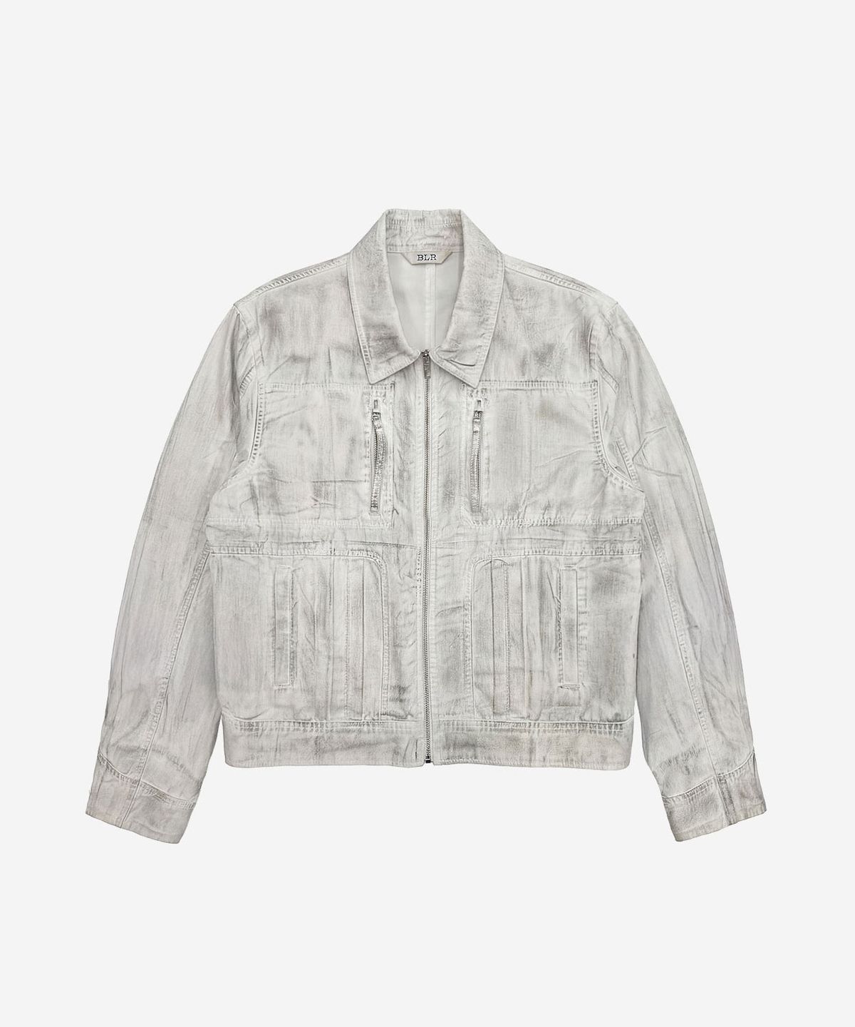 비엘알(BLR) Anchored Puller Utility Jacket White