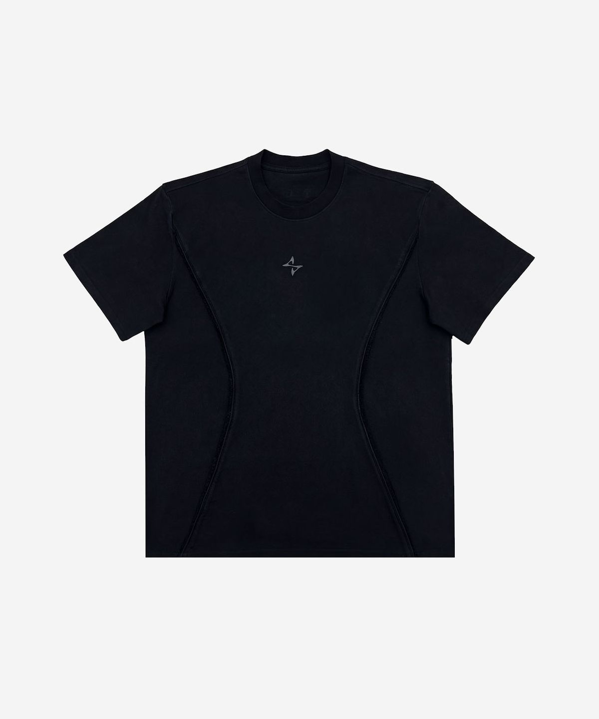 비엘알(BLR) Vintage Logo Embroidery T-Shirt