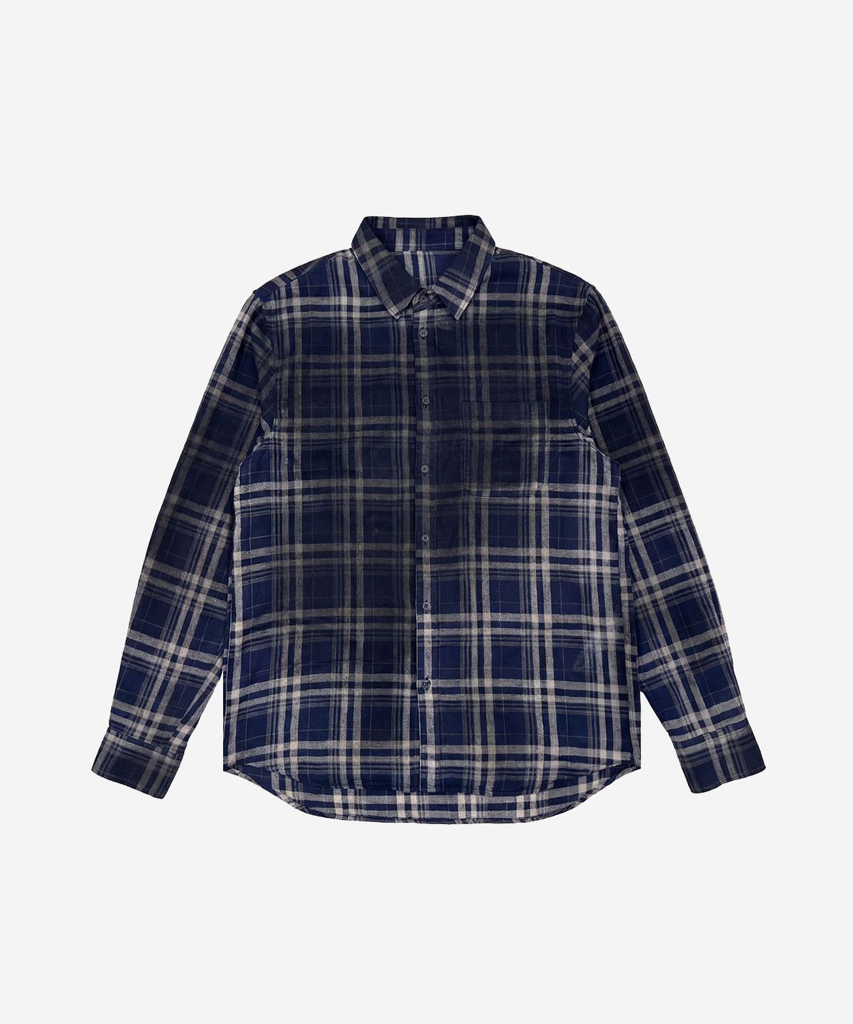 비엘알(BLR) Vintage Faded Check Shirt