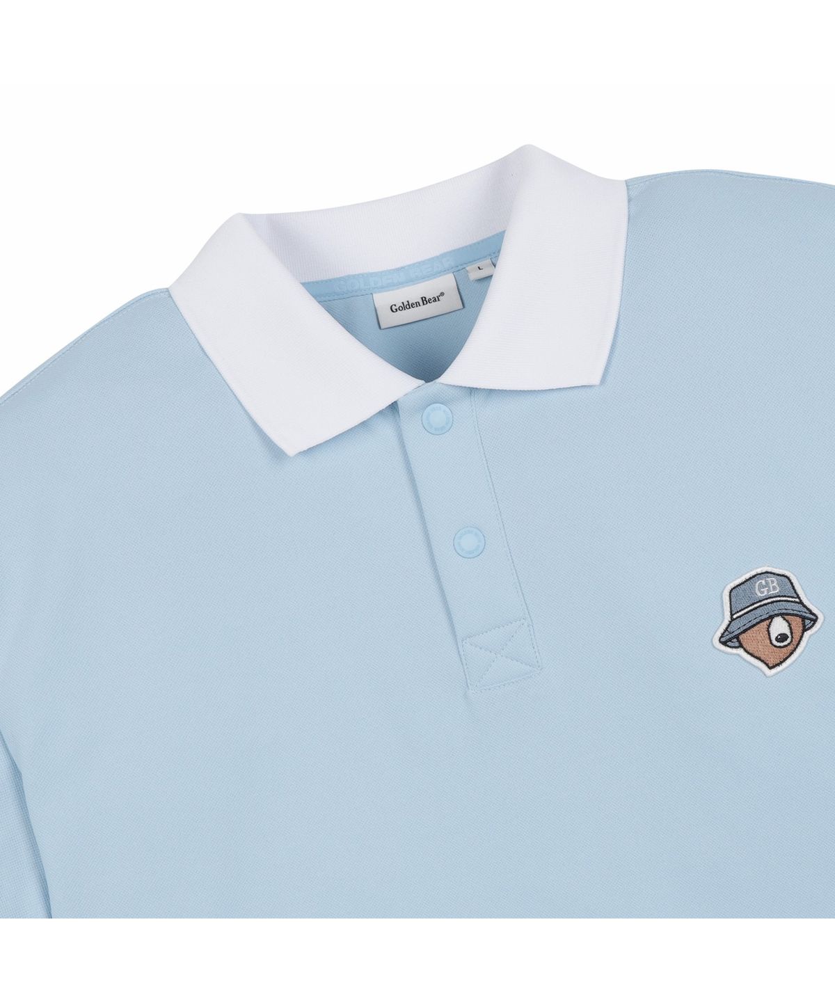 골든베어(GOLDEN BEAR) (M) Lightweight Pique Collar T-shirt G4TAM26331BUX