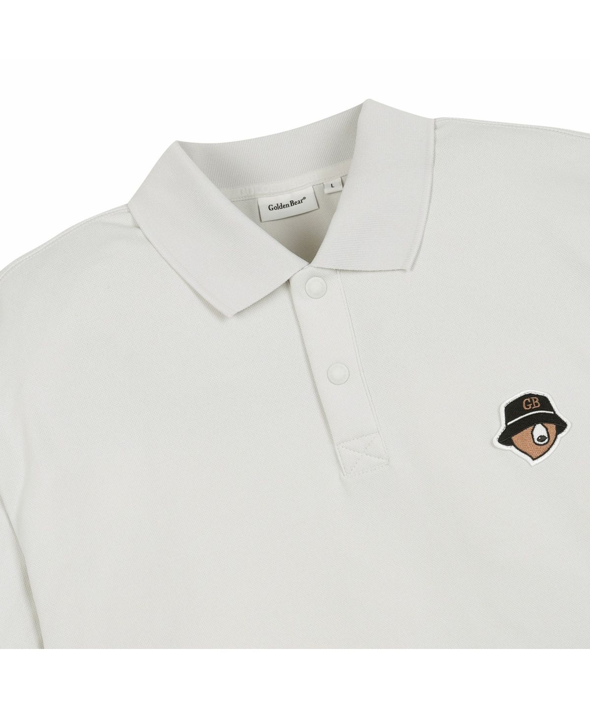 골든베어(GOLDEN BEAR) (M) Lightweight Pique Collar T-shirt G4TAM26331GYX