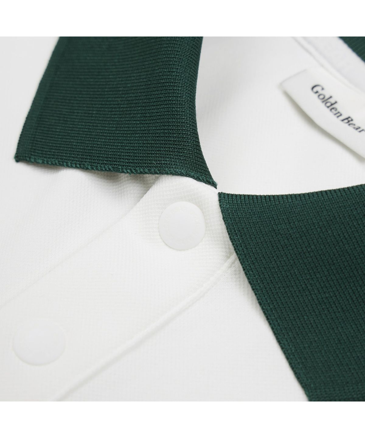 골든베어(GOLDEN BEAR) (M) Lightweight Pique Collar T-shirt G4TAM26331WHX