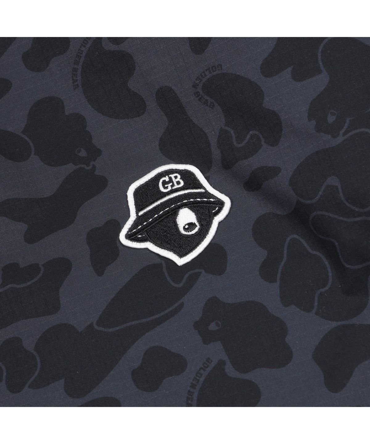 골든베어(GOLDEN BEAR) (M) Camo Pattened Crewneck Woven T-shirt G4TAM26212BKX