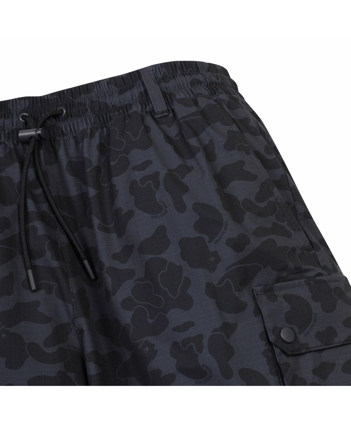 골든베어(GOLDEN BEAR) (M) Camo Pattened Shorts G4PAM26212BKX