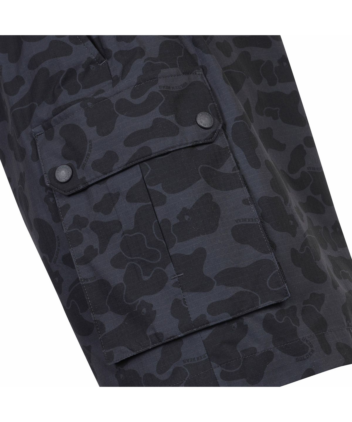 골든베어(GOLDEN BEAR) (M) Camo Pattened Shorts G4PAM26212BKX