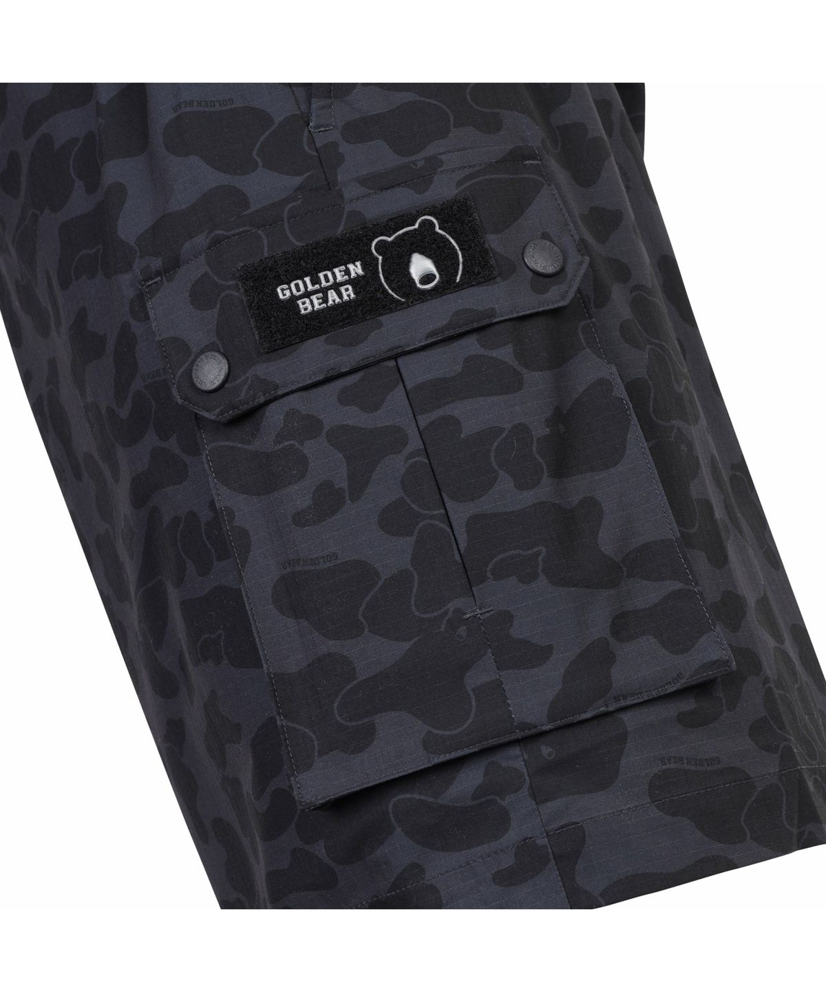 골든베어(GOLDEN BEAR) (M) Camo Pattened Shorts G4PAM26212BKX