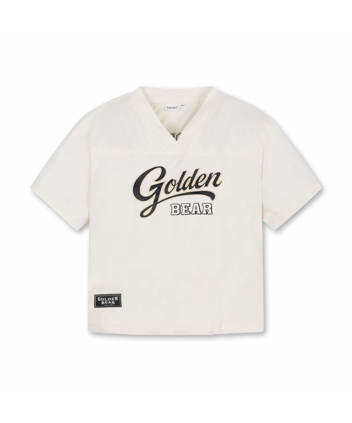 골든베어(GOLDEN BEAR) (W) Satin Short Shirt G5TAM26231IVX