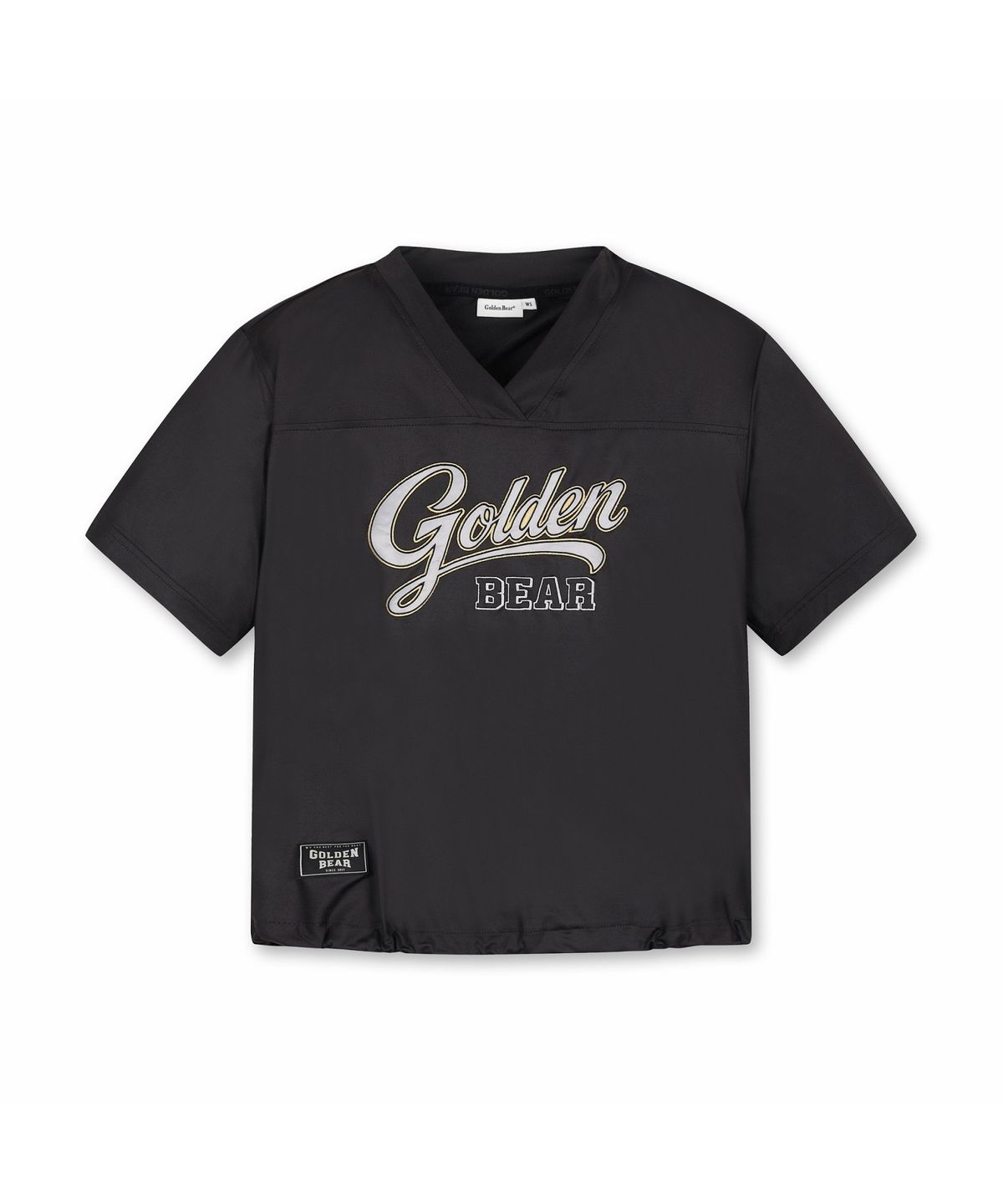 골든베어(GOLDEN BEAR) (W) Satin Short Shirt G5TAM26231BKX