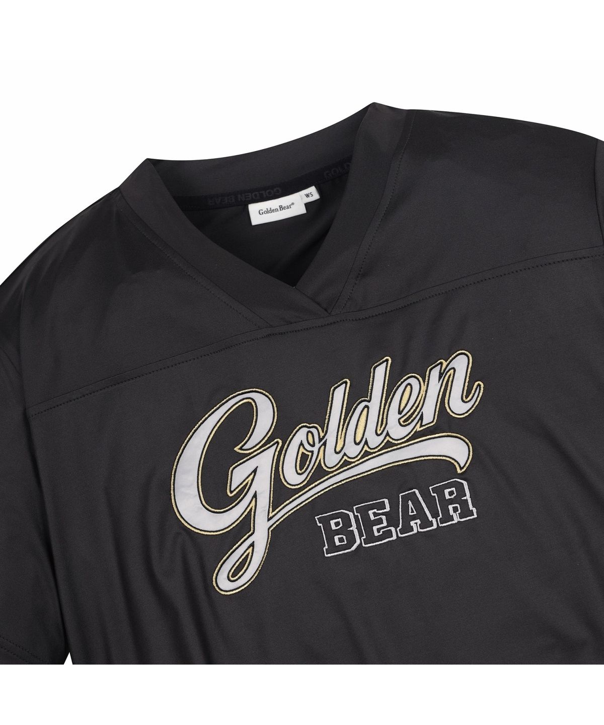골든베어(GOLDEN BEAR) (W) Satin Short Shirt G5TAM26231BKX