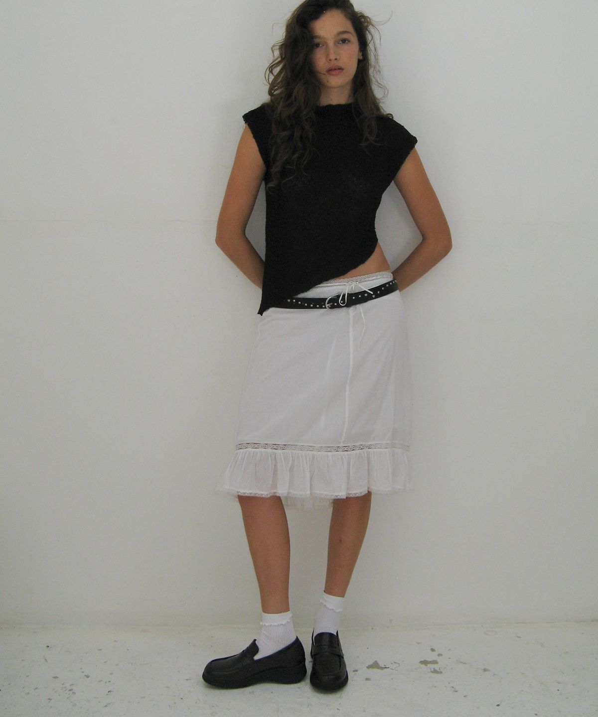 포기무디(FOGGY MOODY) Penny 0045. Platform Loafers - 2colors